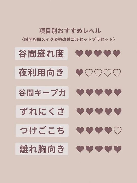 【整形級谷間】瞬間谷間メイク姿勢改善コルセットブラセット〈ブラトップOK〉