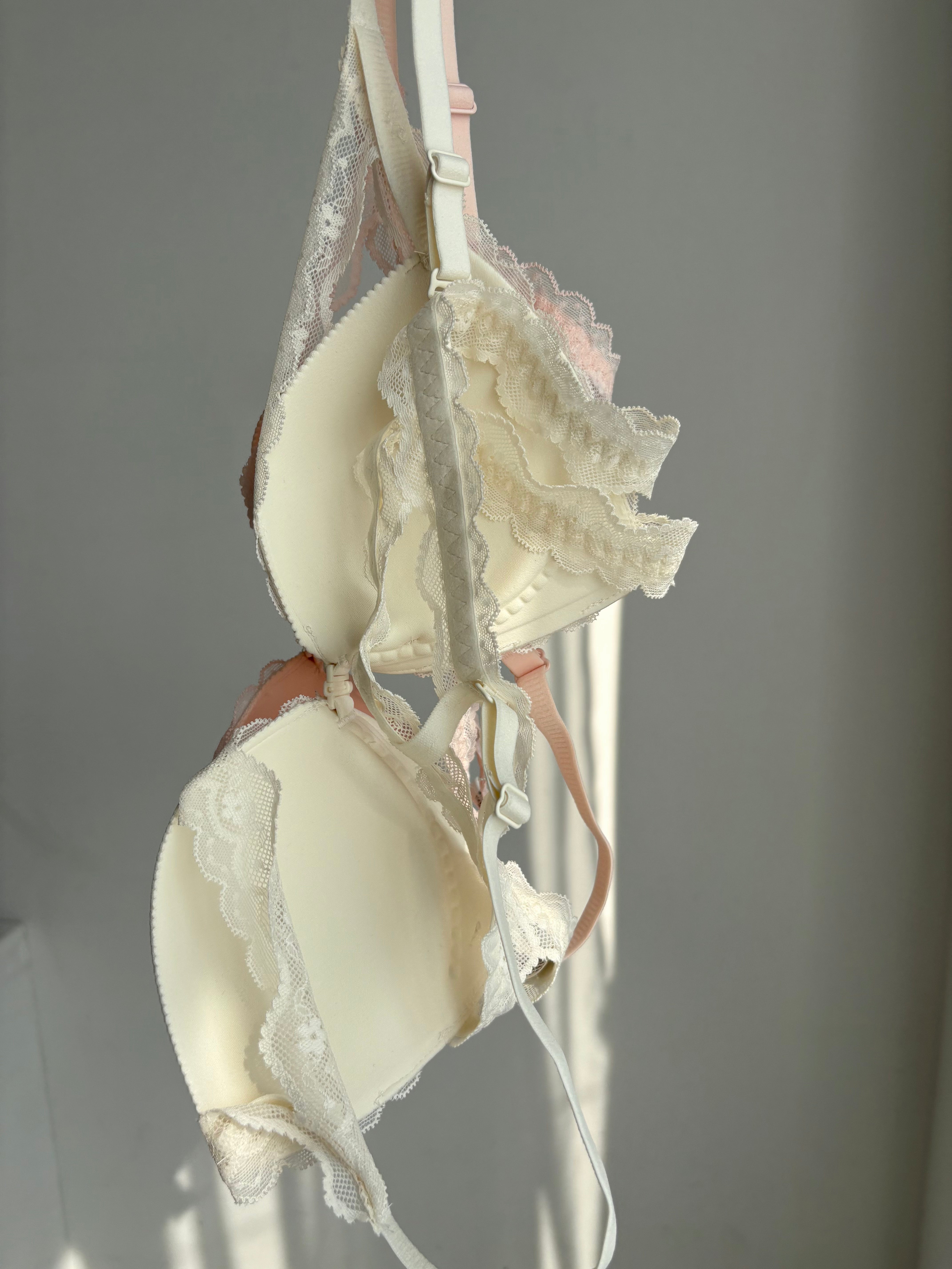 フロントホックバックフルレースブラセット