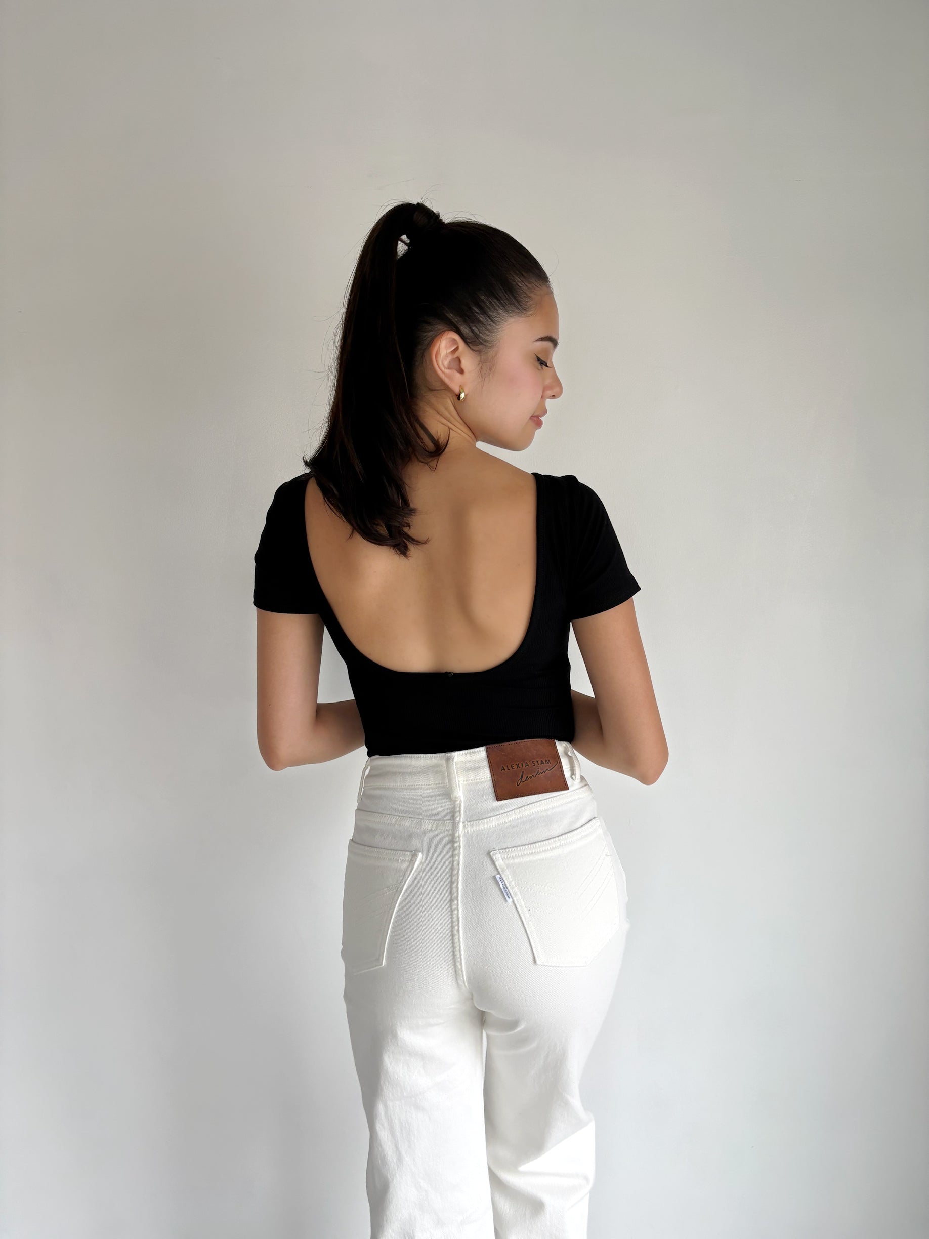 【背中あきコーデ完成!】ブラ&トップス2点セット