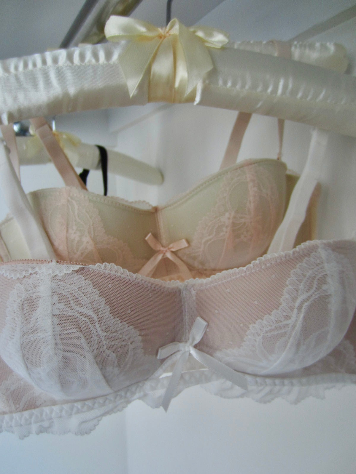 【美胸メイク】ミスティーシフォンレースブラセット