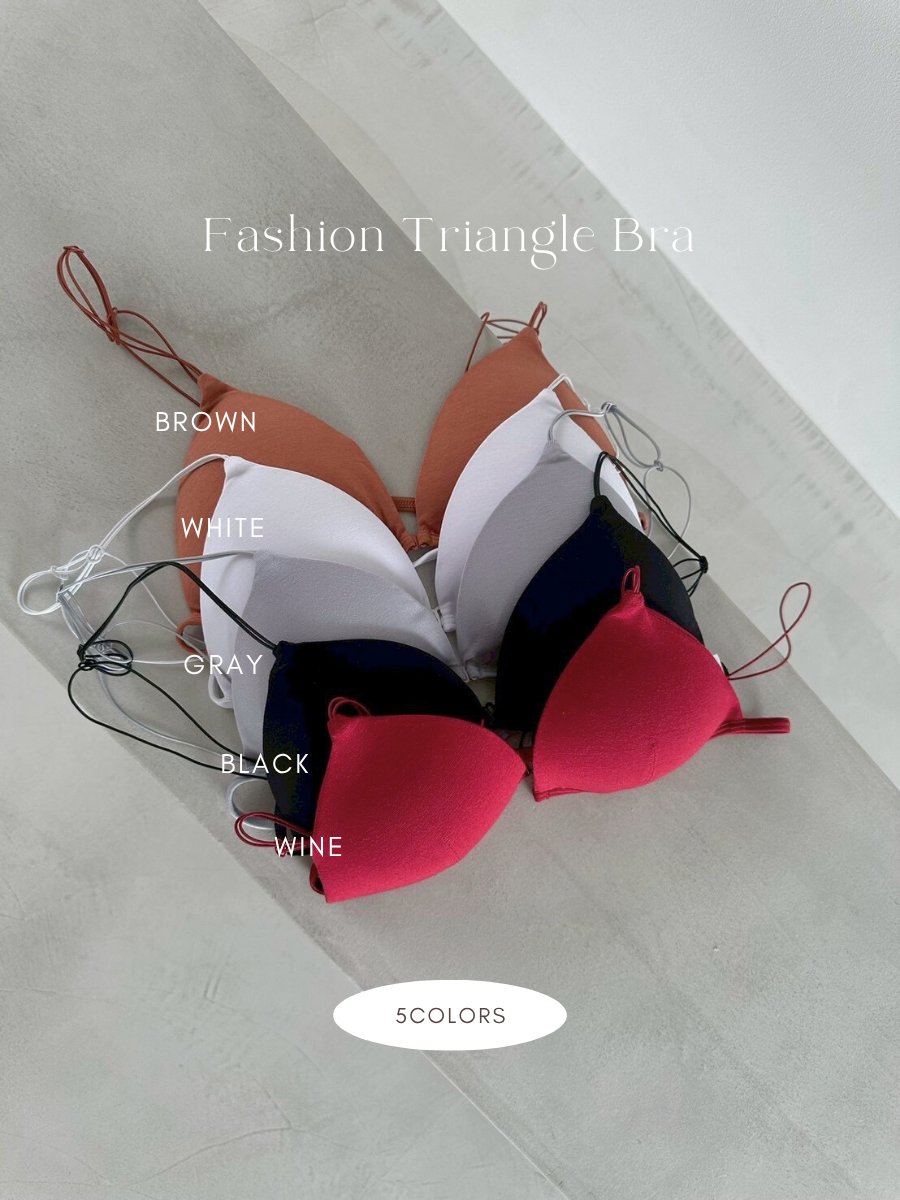 ファッショントライアングルブラ