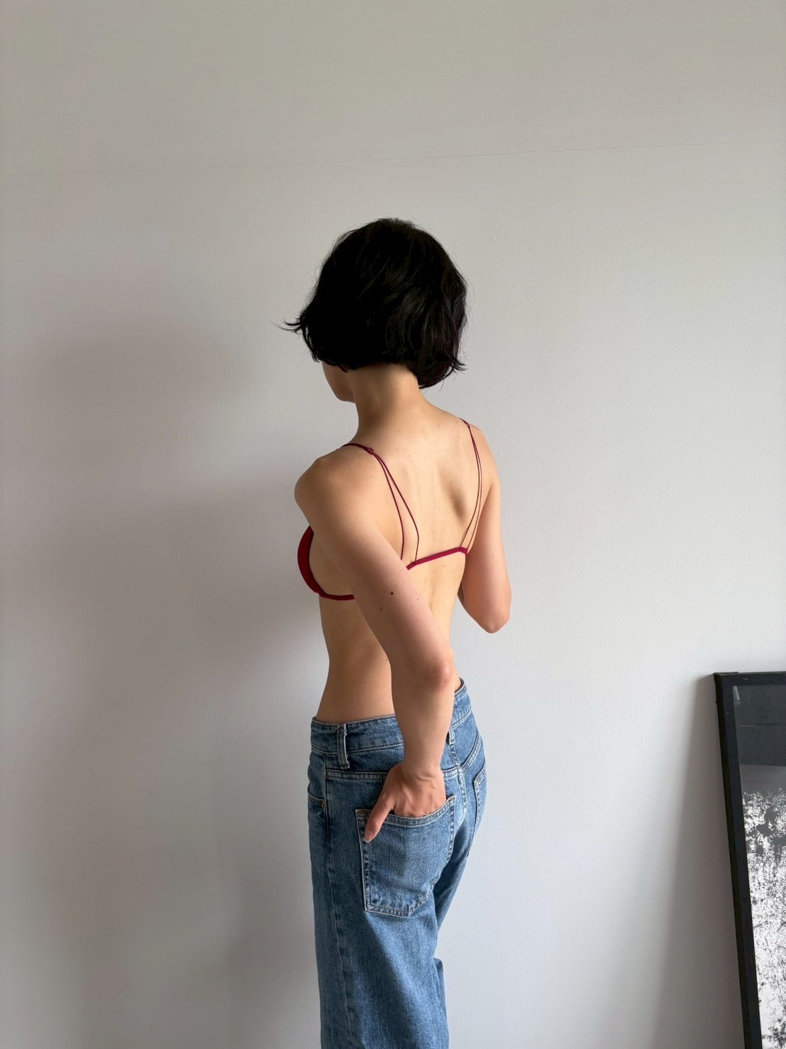 ファッショントライアングルブラ