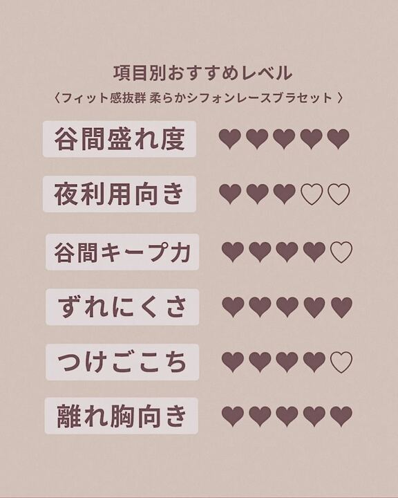 【美胸メイク】フィット感抜群 柔らかシフォンレースブラセット